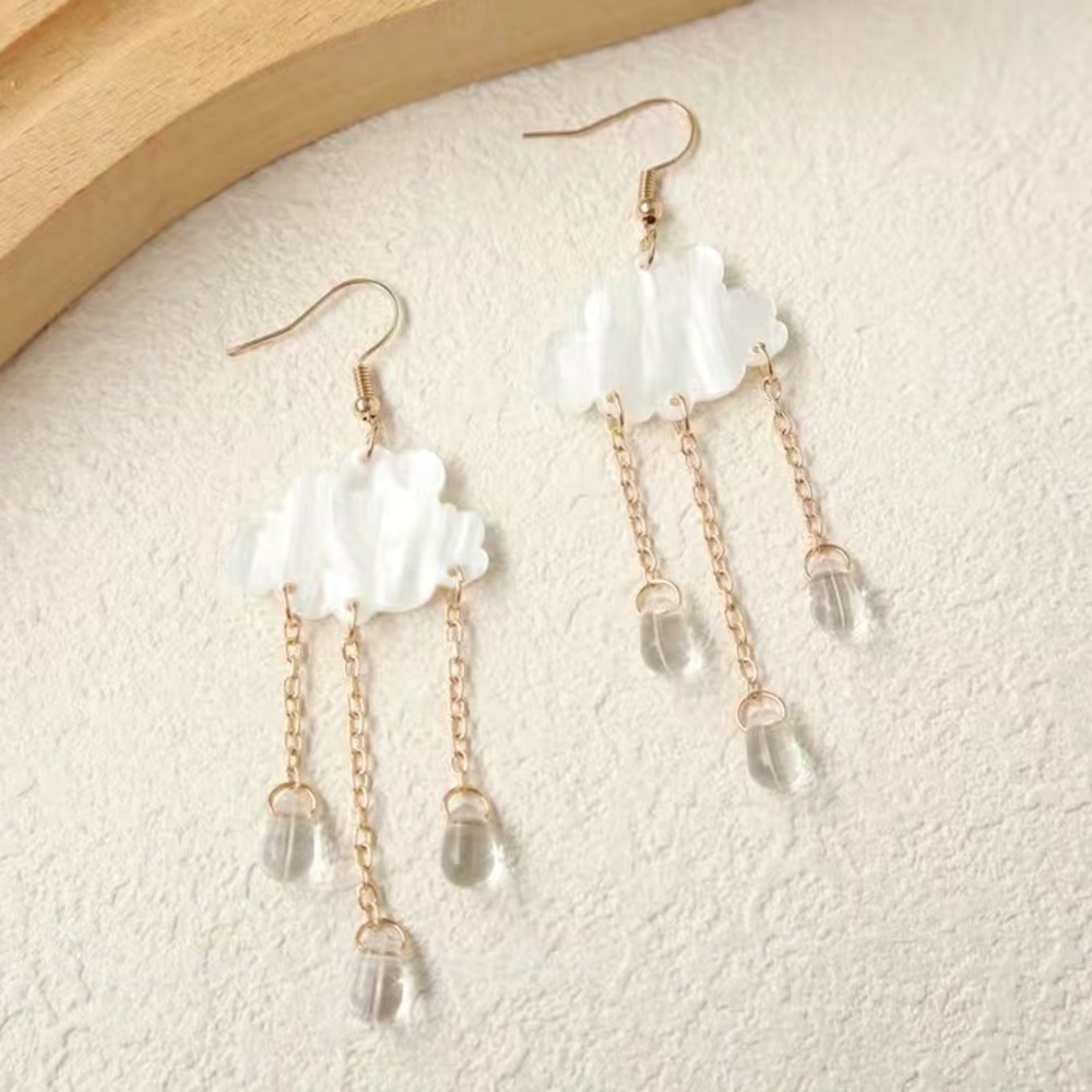 NEW Raining Cloud earrings! - Picture 11 of 15